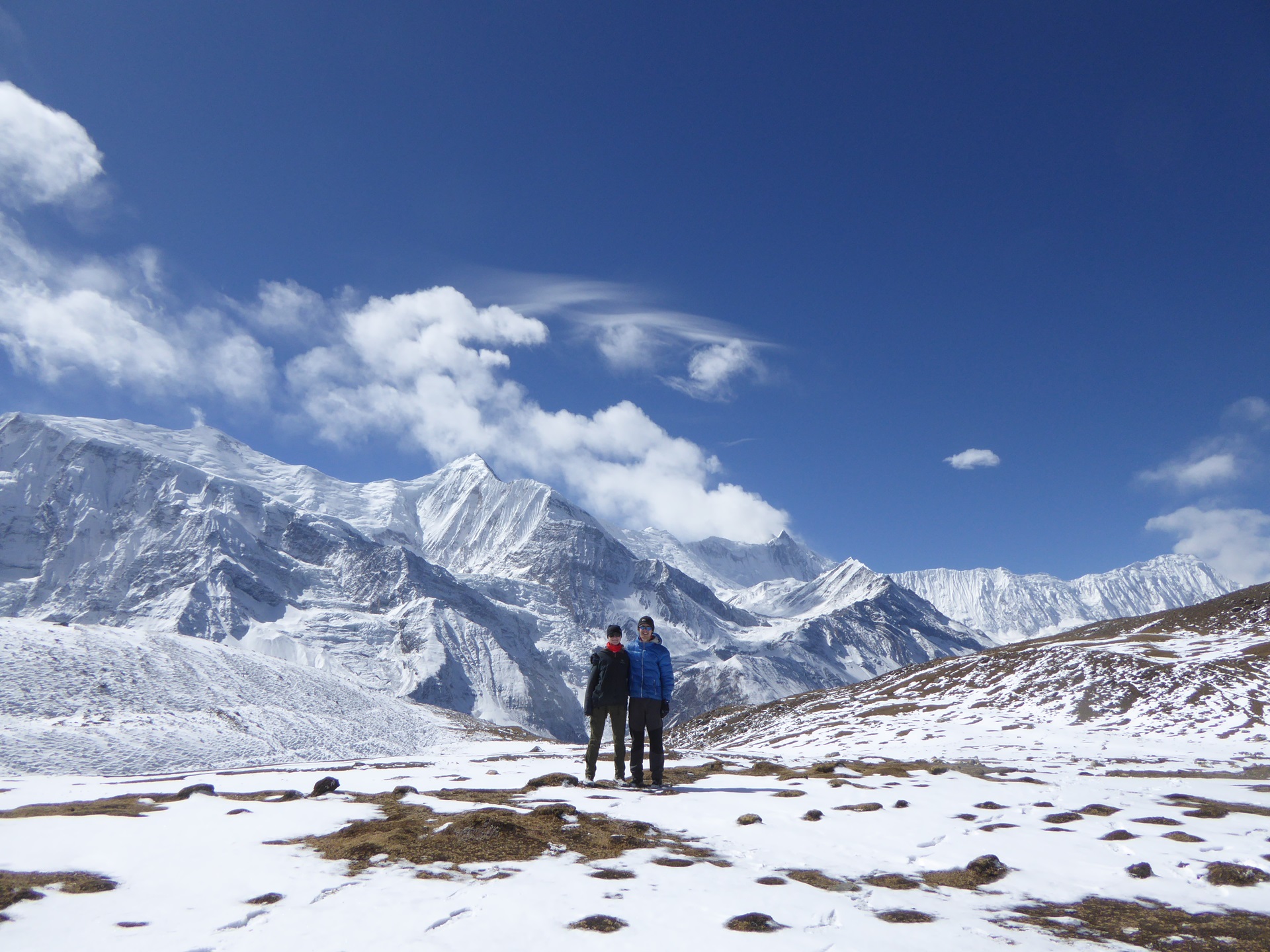 Weltreise von Leo und Christian - im Annapurnagebirge in Nepal